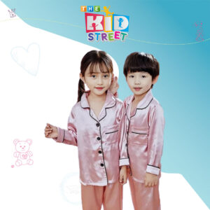 Light Pink Kids Night Suit