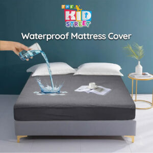 Waterproof Mattress Protector - Grey