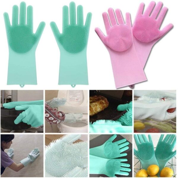 Magic Silicone Gloves ( 2 Pairs ) - Image 3